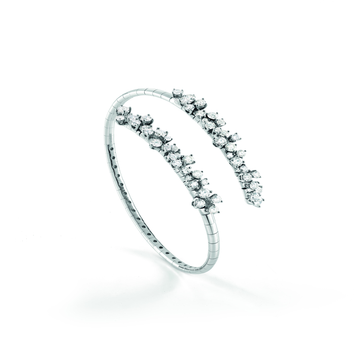 Mimosa Bracelet White Gold With Diamond