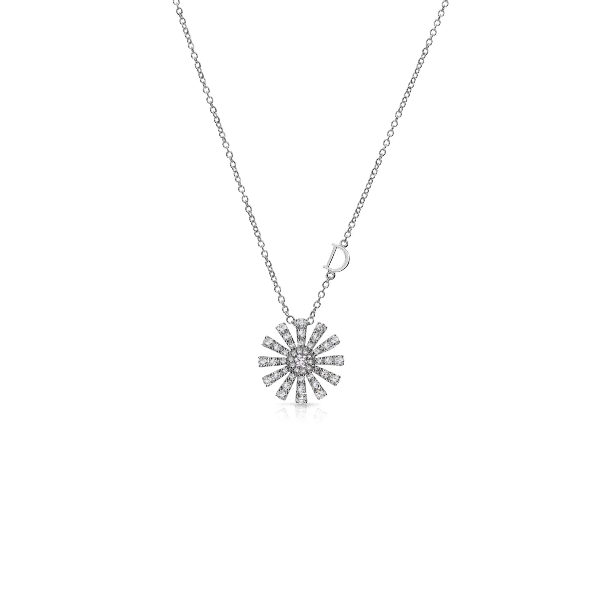 Margherita Necklace White Gold With Diamond