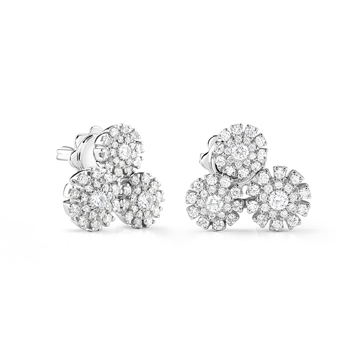 Margherita Earrings White Gold With Diamond