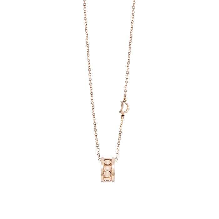 Belle Epoque Reel Necklace Pink Gold With Diamond