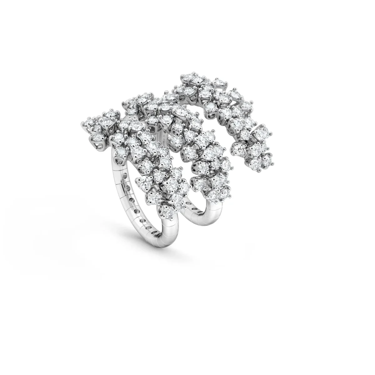 Mimosa Ring Flexi White Gold With Diamond