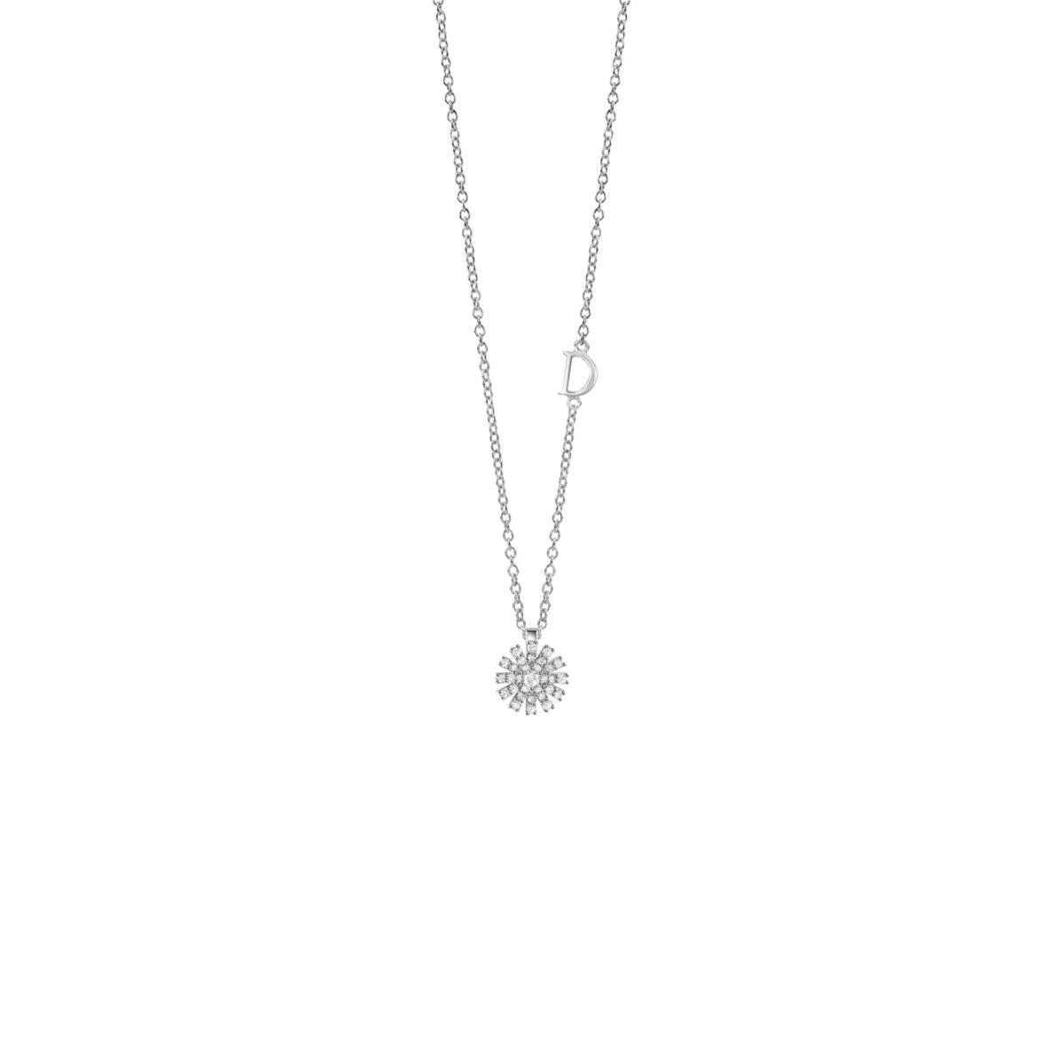Margherita Necklace White Gold With Diamond