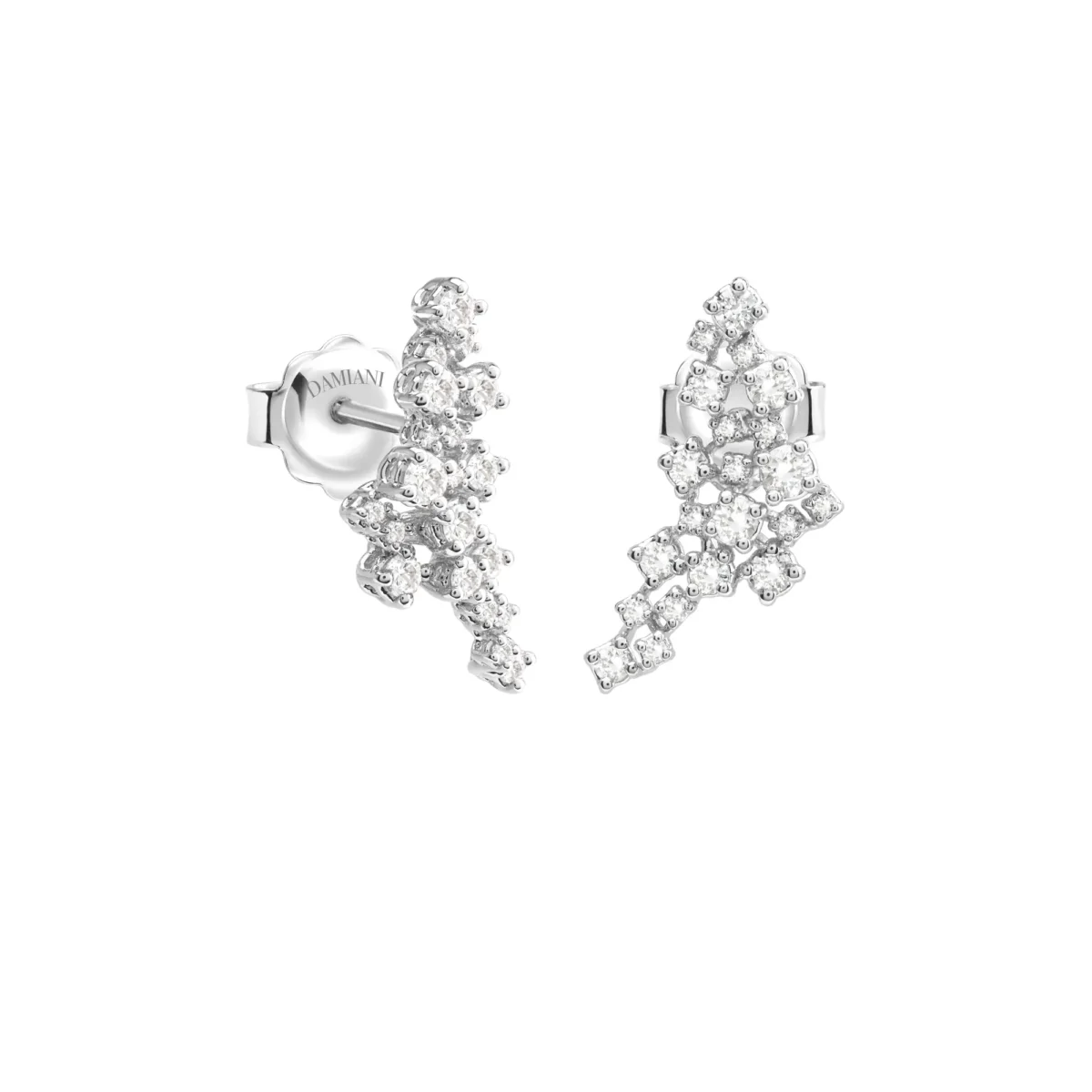 Mimosa Earrings White Gold With Diamond
